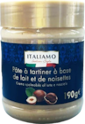 Pâte à tartiner à base de lait et de noisettes - ITALIAMO en promo chez Lidl Pâte à tartiner à base de lait et de noisettes - ITALIAMO dans le catalogue Lidl