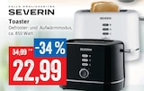 Toaster im Angebot bei Kaufhaus Stolz in Greifswald Toaster Angebote von SEVERIN bei Kaufhaus Stolz Greifswald für 22,99 €