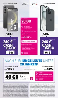 Handy im cosmophone Prospekt "Verlängert bis zum 03.03.2025: Mit Cashback Aktion richtig viel Geld sparen!" mit 8 Seiten (Hannover)