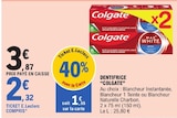 Dentifrice Max White - COLGATE dans le catalogue E.Leclerc