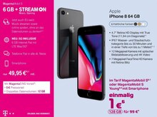 Kiel-Com Kiel - iPhone 8 iPhone 8 Angebot bei Kiel-Com Kiel im Prospekt "Magenta TV - Die Megathek"