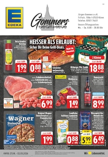 Bier im EDEKA Prospekt "Aktuelle Angebote" mit 24 Seiten (Kleve)