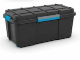 Lot de 3 malles de rangement 80 L Scuba noir avec couvercles dans le catalogue Castorama