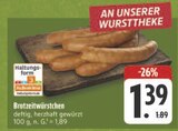 Brotzeitwürstchen im Angebot bei EDEKA in Altenburg Brotzeitwürstchen Angebote bei EDEKA Altenburg für 1,39 €