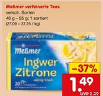verfeinerte Tees Angebote von Meßmer bei Netto Marken-Discount Bottrop für 1,49 €