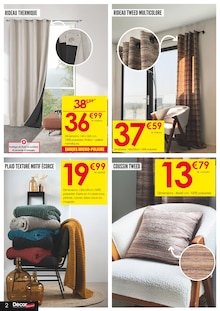 Prospectus Décor Discount de la semaine "ARRIVAGE TAPIS" avec 2 pages, valide du 18/11/2024 au 24/12/2024 pour Narbonne et alentours