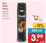 Body-spray im Angebot bei Netto Marken-Discount in Brandenburg Body-spray Angebote von Axe bei Netto Marken-Discount Brandenburg für 3,99 €