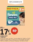 Changes bebe - PAMPERS - E.Leclerc à Amiens Changes bebe - PAMPERS en promo chez E.Leclerc Amiens à 17,98 €