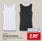 Feinripp-Achselhemd von LIVERGY für 2,99 € bei Lidl im Angebot Feinripp-Achselhemd von LIVERGY im aktuellen Lidl Prospekt