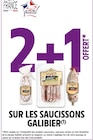 2+1 OFFERT SUR LES SAUCISSONS GALIBIER à Intermarché dans Bonneville 2+1 OFFERT SUR LES SAUCISSONS GALIBIER à Intermarché dans Bonneville