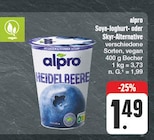 Aktuelle Joghurt Angebote bei EDEKA in Würzburg Aktuelles Soya-Joghurt oder Skyr-Alternative Angebot bei EDEKA in Würzburg ab 1,49 €