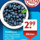 Heidelbeeren für 2,99 € bei ALDI SÜD im Angebot Heidelbeeren im aktuellen ALDI SÜD Prospekt