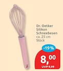 Silikon Schneebesen von Dr. Oetker im aktuellen budni Prospekt