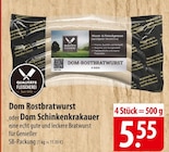 Aktuelle Bratwurst Angebote bei famila Nordost in Lübeck Aktuelles Dom Rostbratwurst Angebot bei famila Nordost in Lübeck ab 5,55 €