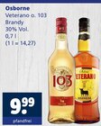 Veterano o. 103 Brandy Angebote von Osborne bei Getränkewelt Wuppertal für 9,99 €