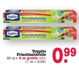 Frischhaltefolie im Angebot bei E center in Offenbach Frischhaltefolie Angebote von Toppits bei E center Offenbach für 0,99 €