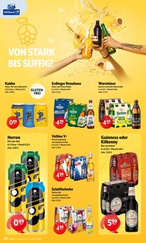 Warsteiner im Getränke Hoffmann Prospekt "Aktuelle Angebote" mit 8 Seiten (Falkensee)