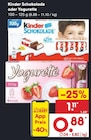Schokolade oder Yogurette im Angebot bei Netto Marken-Discount in Ahlen Schokolade oder Yogurette Angebote von Kinder bei Netto Marken-Discount Ahlen für 0,88 €
