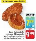 Zarte Nackensteaks im Angebot bei E center in Stuttgart Zarte Nackensteaks Angebote bei E center Stuttgart für 7,99 €