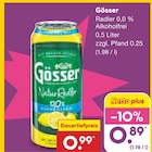 Radler 0,0 % Alkoholfrei im Angebot bei Netto Marken-Discount in Erkrath Radler 0,0 % Alkoholfrei Angebote von Gösser bei Netto Marken-Discount Erkrath für 0,89 €
