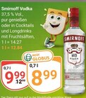 Vodka im Angebot bei GLOBUS in Weinheim Vodka Angebote von Smirnoff bei GLOBUS Weinheim für 8,99 €