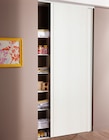2 Portes de placard coulissantes coloris blanc + rails en promo chez Weldom Mulhouse à 79,90 €