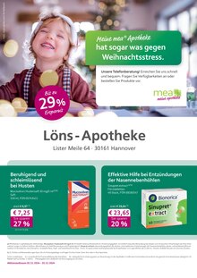 mea - meine apotheke Prospekt "Unsere Dezember-Angebote" mit  Seiten (Hannover)