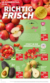 Äpfel im Kaufland Prospekt "Aktuelle Angebote" mit 54 Seiten (Karlsruhe)