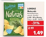 Naturals von Lorenz für 1,49 € bei Kaufland im Angebot Naturals von Lorenz im aktuellen Kaufland Prospekt