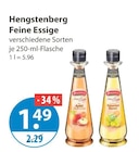 Feine Essige von Hengstenberg im aktuellen V-Markt Prospekt für 1,49 €