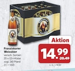 Weissbier im Angebot bei famila Nordwest in Lingen Weissbier Angebote von Franziskaner bei famila Nordwest Lingen für 14,99 €