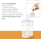 2-in-1-Vorratsdose im Angebot bei Tchibo im Supermarkt in Kassel 2-in-1-Vorratsdose Angebote bei Tchibo im Supermarkt Kassel für 9,99 €
