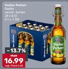 Radler Angebote von Hacker Pschorr bei Getränke König  für 16,99 €