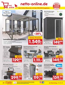 Gasgrill im Netto Marken-Discount Prospekt "Aktuelle Angebote" mit 55 Seiten (Leverkusen)