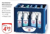 Mineralwasser im Angebot bei GLOBUS in Speyer Mineralwasser Angebote von Gerolsteiner bei GLOBUS Speyer für 4,99 €