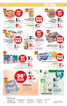 Promo Lait Bio dans le catalogue Super U du moment à la page 12