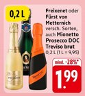 EDEKA Mahlberg - Freixenet oder Fürst von Metternich Angebot im Prospekt Freixenet oder Fürst von Metternich bei EDEKA im Mahlberg Prospekt für 1,99 €