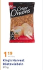 Röstzwiebeln im Action Prospekt Röstzwiebeln von King's Harvest im aktuellen Action Prospekt für 1,19 €