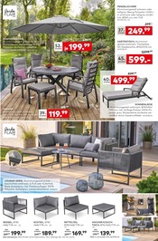 Aktueller porta Möbel Prospekt mit Sonnenschirm, "GARTEN AKTIONSTAGE", Seite 3