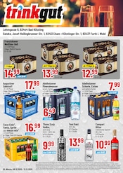 Trinkgut Discounter Prospekt der aktuellen Woche mit 4 Seiten, gültig von 08.12.2025 bis 13.12.2025, in Bad Kötzting und Umgebung Aktueller Trinkgut Discounter Prospekt in Bad Kötzting und Umgebung, "Aktuelle Angebote" mit 4 Seiten, 08.12.2025 - 13.12.2025