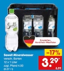 Mineralwasser im Angebot bei Netto Marken-Discount in Krefeld Mineralwasser Angebote von Sawell bei Netto Marken-Discount Krefeld für 3,29 €
