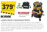 Promo LASER CROIX 6 FAISCEAUX VERTS à 379,00 € dans le catalogue Tout Faire à Miré