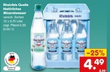 Mineralwasser Angebote von Rheinfels Quelle bei Netto Marken-Discount Schwerte für 4,49 €