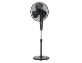 Ventilateur sur pied oscillant noir 55 W en promo chez Brico Dépôt Champigny-sur-Marne à 49,90 €