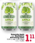 Apple Refreshing Cider Angebote von Somersby bei E center Rastatt für 1,11 €