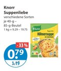 Suppenliebe von Knorr im aktuellen V-Markt Prospekt für 0,79 €