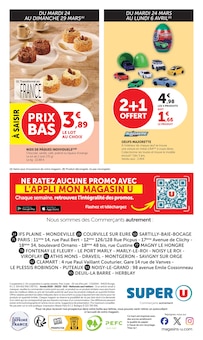 Promotion Macaron dans le prospectus Super U, valable du 24/03/2026 au 06/04/2026 Promo Macaron dans le catalogue Super U du moment à la page 32