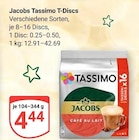 Tassimo T-Discs Angebote von Jacobs bei GLOBUS Frechen für 4,44 €