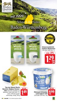 Käse im aktuellen EDEKA Prospekt (Heilbronn) Käse im EDEKA Prospekt "Aktuelle Angebote" mit 63 Seiten (Heilbronn)