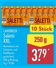 Saletti XXL Angebote von LANDBECK bei ALDI Nord Münster für 3,79 €